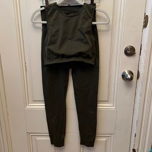 Leggings and Bra Top